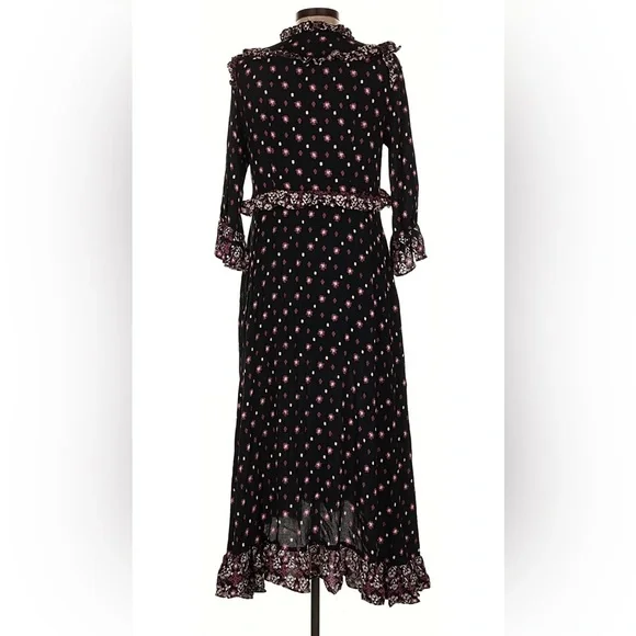 calico skies midi dress Free People Calico Skies Midi Dress Size XS